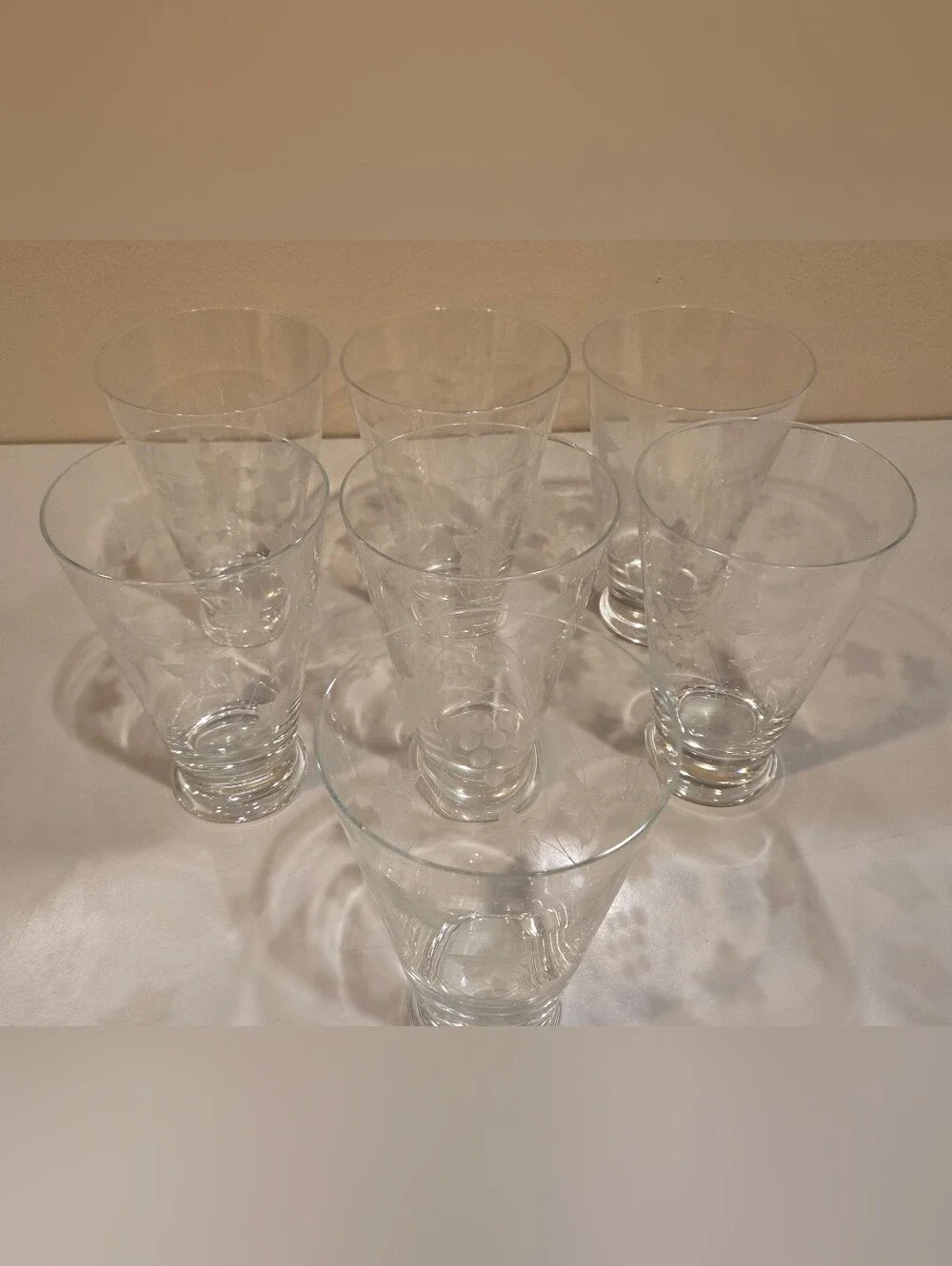 Crate&Barrel elegant clear